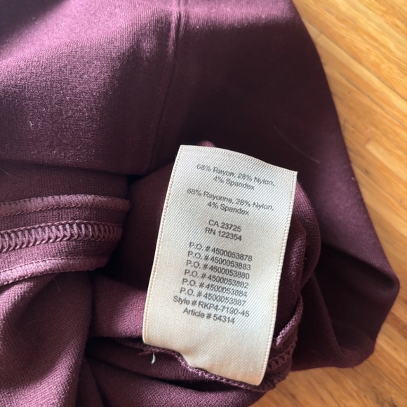 Burgundy Wilfred skirt - Picture 4 of 4